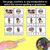 3 for Consonant Phoneme QU Clip Cards - Consonant Sounds Phonics Game