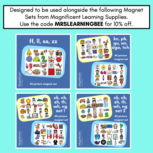 Resource preview 5 for Read & Cover Consonant Digraphs & Trigraphs