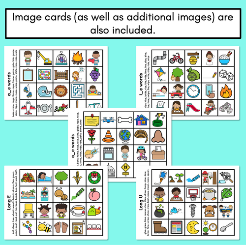 Resource preview 3 for I Spy - Games for Long Vowels & Split Digraphs