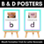 1 for B & D FORMATION POSTERS - Mouth Articulation Trick for B & D Reversals