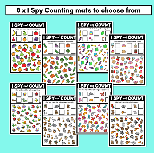 Resource preview 2 for I Spy and Count for Numbers 1-10