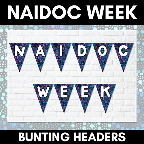 Resource preview 1 for NAIDOC WEEK BUNTING - Saltwater Dreamtime