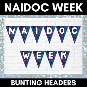 NAIDOC WEEK BUNTING - Saltwater Dreamtime