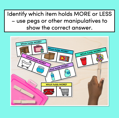 Resource preview 2 for Capacity Clip Cards - which holds more or less?