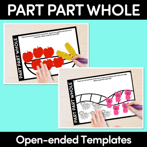 Resource preview 1 for Part Whole Open-Ended Templates