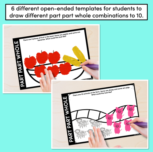 Resource preview 2 for Part Whole Open-Ended Templates