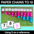 1 for Paper Chains to 10 - using 5 as a reference