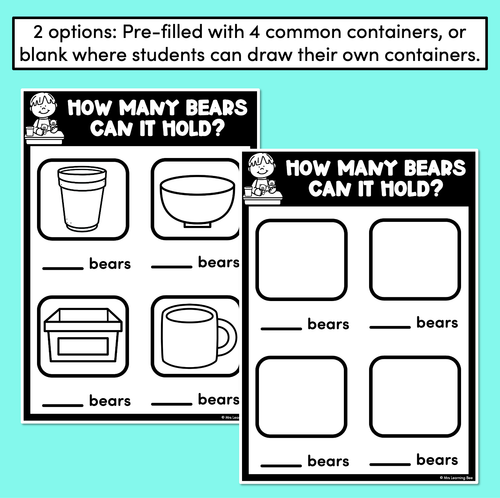 Resource preview 2 for HOW MANY BEARS CAN IT HOLD - Capacity Activity