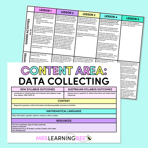 Resource preview 1 for Data Collecting - Kindergarten/Foundation Program