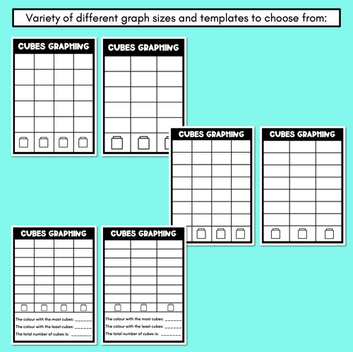 Resource preview 2 for Cubes Graphing Templates