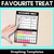 1 for Favourite Treat Graphing Templates