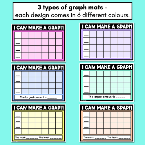 Resource preview 2 for Hands On Graphing with manipulatives