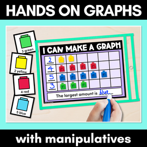 Hands On Graphing with manipulatives