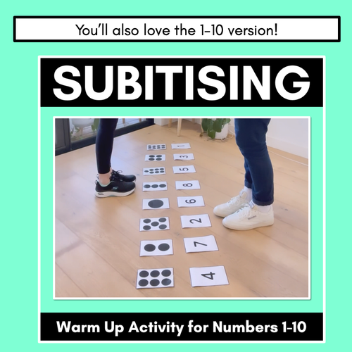 Resource preview 4 for Subitising Warm Up Activity 11-20