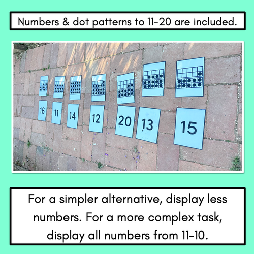 Resource preview 3 for Subitising Warm Up Activity 11-20