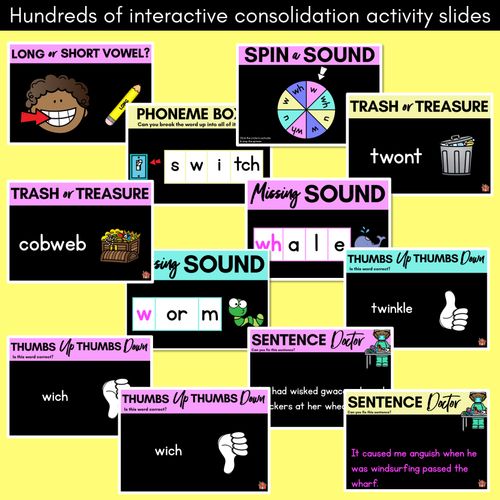 Resource preview 4 for Consonant Sound W PowerPoint - W, WH, U