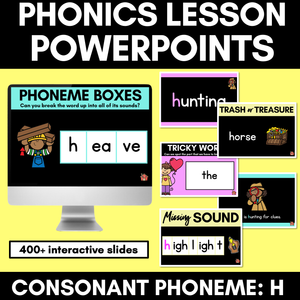 Consonant Sound H PowerPoint