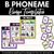 9 for Consonant Sounds Bingo Games BUNDLE