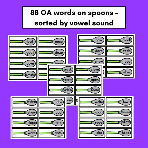 Resource preview 2 for Long O Word Building Phonics Game - SOUPY SOUNDS - Decodable Words Activity