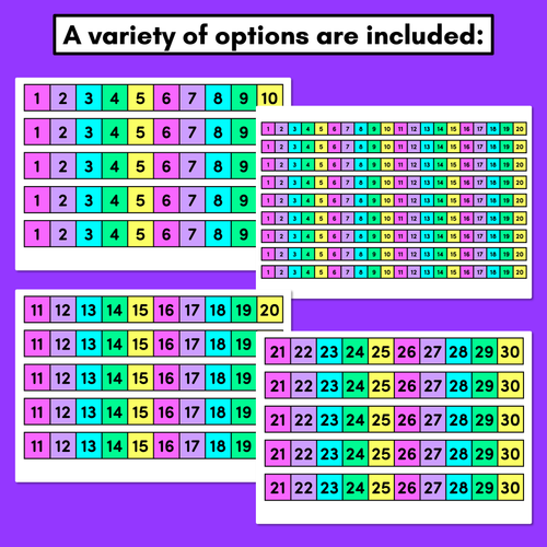 Resource preview 3 for Number Line Templates