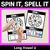 1 for SPIN IT SPELL IT LONG VOWEL U WORDS - No Prep Phonics Activities