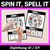 1 for SPIN IT SPELL IT DIPHTHONG OI OY WORDS - No Prep Phonics Activities