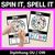 1 for SPIN IT SPELL IT DIPHTHONG OU OW WORDS - No Prep Phonics Activities