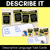 1 for DESCRIBE IT - Descriptive Language & Adjectives Task Cards - VCOP aligned