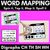 1 for Digraph CH SH TH WH Words SPIN IT TAP IT MAP IT SPELL IT - Mapping Mats - No Prep