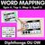 1 for Diphthong OU OW Words SPIN IT TAP IT MAP IT SPELL IT - Mapping Mats - No Prep