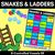 1 for Phonics Game for R-Controlled Vowels ER Words - Snakes & Ladders