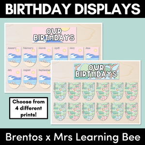 BIRTHDAYS DISPLAYS - The Brentos Collection