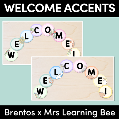 Resource preview 1 for WELCOME ACCENTS - The Brentos Collection