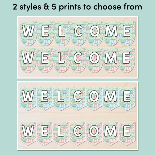 Resource preview 2 for WELCOME BUNTING - The Brentos Collection