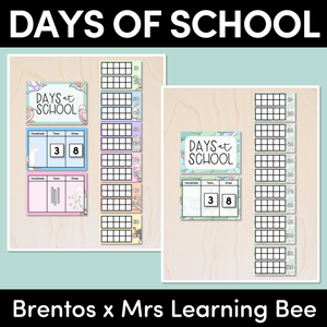 DAYS OF SCHOOL DISPLAY - The Brentos Collection