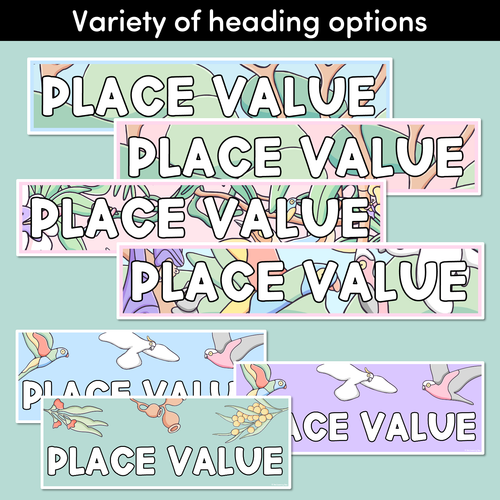 Resource preview 4 for PLACE VALUE POSTERS - The Brentos Collection - Koala Forest