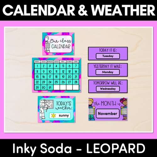 Resource preview 18 for Inky Soda Leopard Collection - Bundle