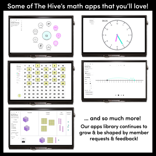 Resource preview 7 for FRACTIONS POSTERS - Inky Soda x Mrs Learning Bee