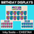 1 for BIRTHDAYS DISPLAYS - Inky Soda CHEETAH Collection