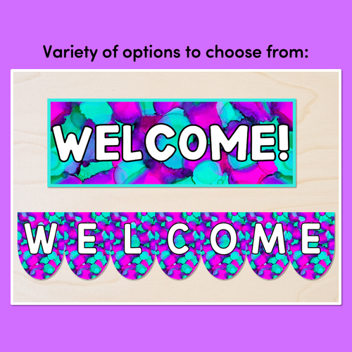 Resource preview 3 for WELCOME SIGNS - Inky Soda AURA Collection