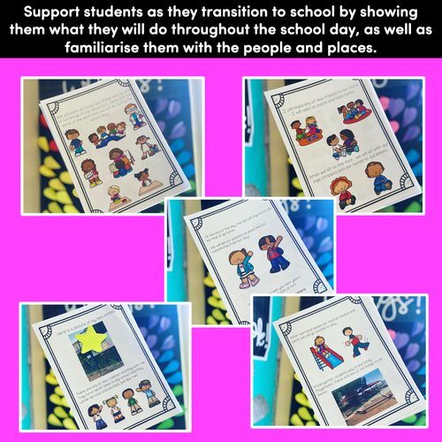 Resource preview 2 for Starting School Social Story - Editable