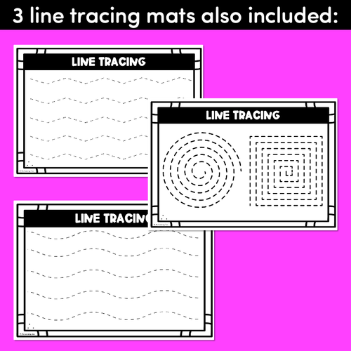 Resource preview 3 for Letter, Number & Name Formation Mats - EDITABLE