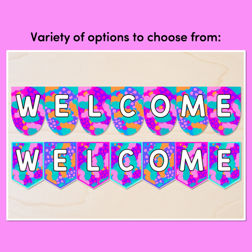 Resource preview 3 for WELCOME SIGNS - Inky Soda LEOPARD Collection