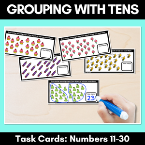 Grouping with Ten Task Cards