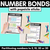 1 for Number Bond Worksheets with Popsicle Sticks - partitioning numbers to 5, 10, 20 or 30