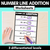 1 for Number Line Addition Worksheets