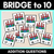 1 for Bridging to 10 Addition Question Task Cards