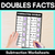 1 for Doubles Fact Subtraction Worksheets