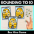 1 for Rounding to 10 Bee Hive Game