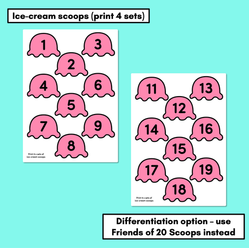 Resource preview 3 for How Many More Task Cards - Using number bonds to find multiples of 10